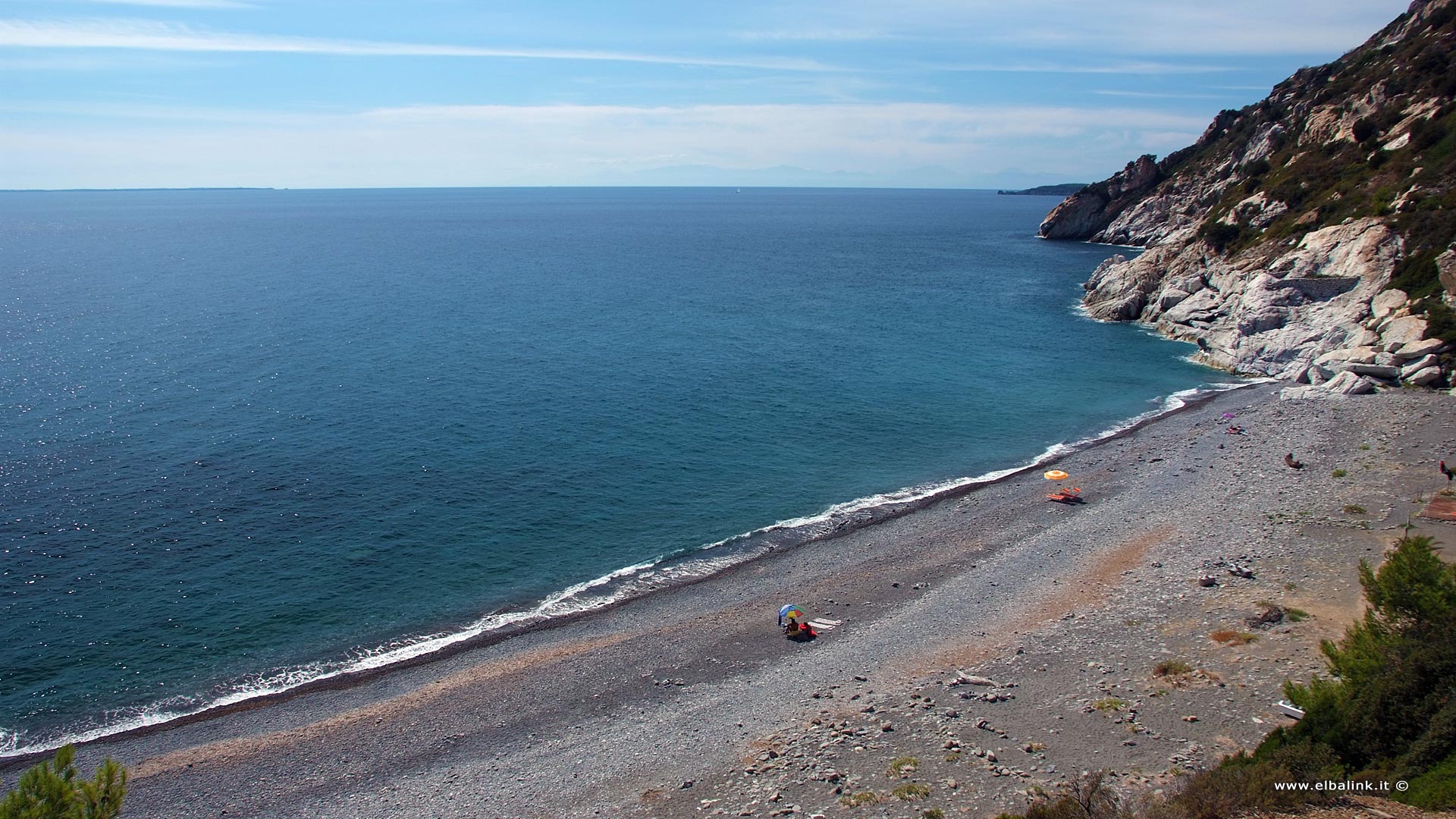Spiaggia di Colle Palombaia - Isola d'Elba