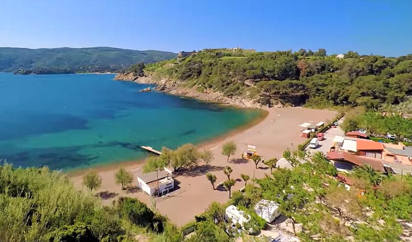 Spiaggia di Barbarossa, Elba