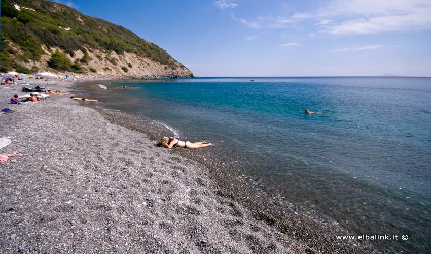 Spiaggia di Colle Palombaia, Elba