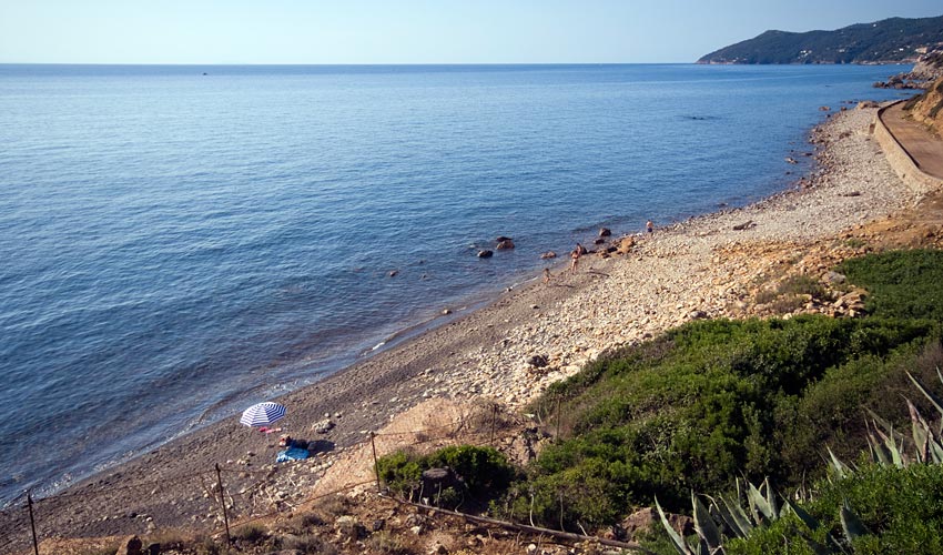 Spiaggia di Topinetti, Elba